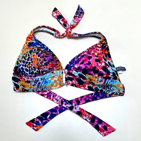 ❤️ KENNETH COLE Reaction Bikini Top Size M - Picture 2 of 5